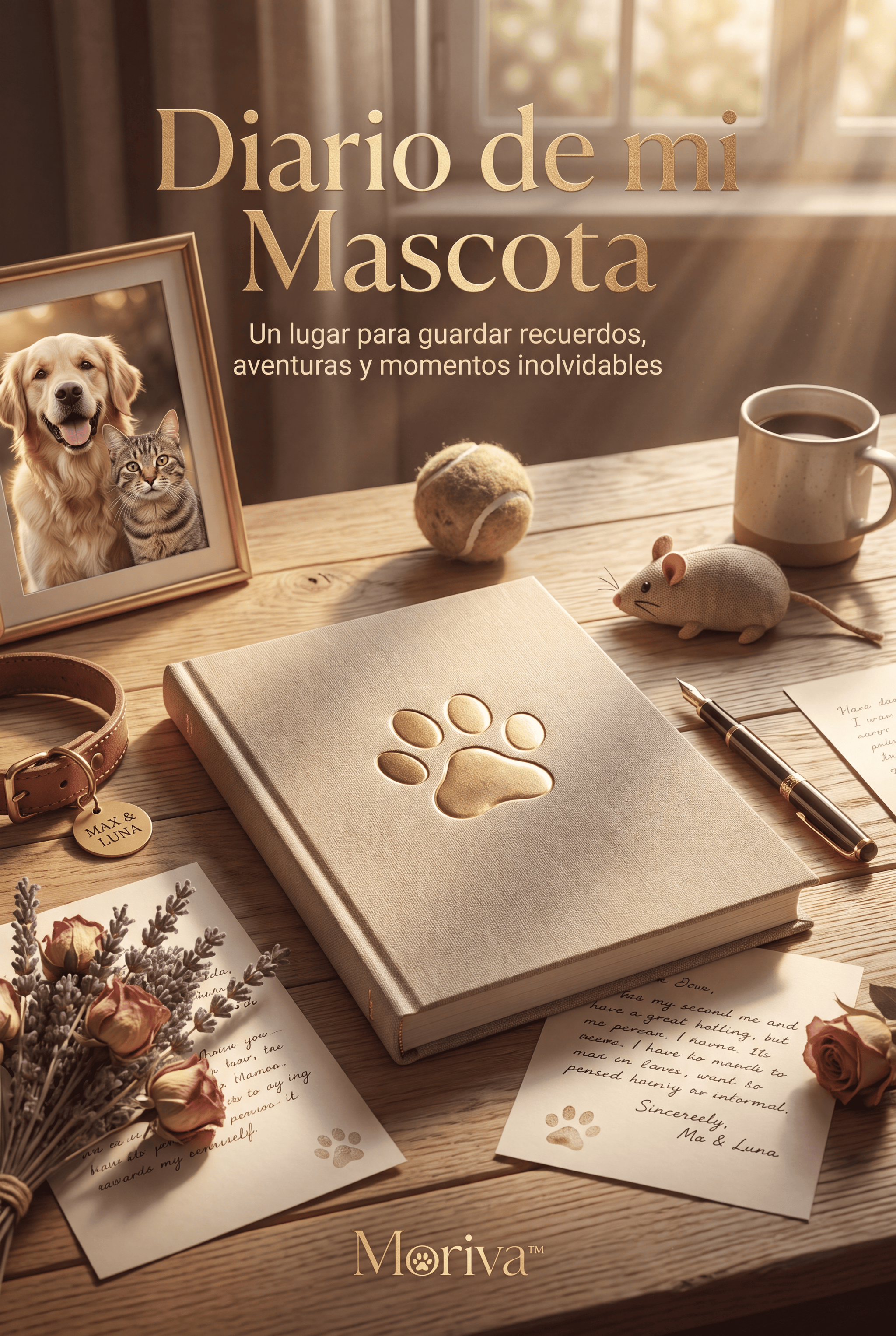 Diario de mi Mascota — Álbum de Recuerdos Imprimible (PDF)